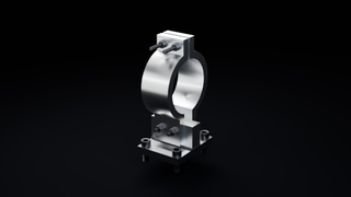 The rocket clamp subassembly on its own